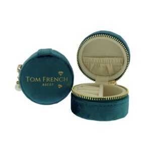 Tf Teal Jewellery Travel Case