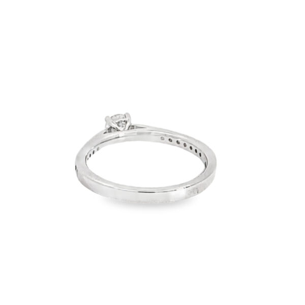 Platinum 0.28ct Diamond Engagement Ring