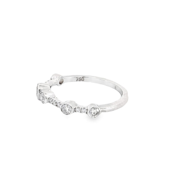 18ct White Gold 0.50ct Bubble Eternity Ring
