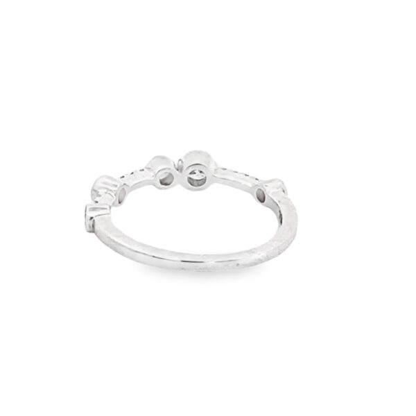 18ct White Gold 0.50ct Bubble Eternity Ring