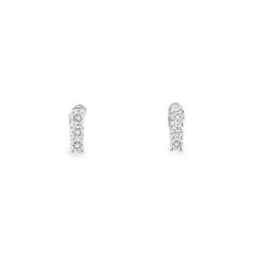 Preloved 18ct Diamond Trilogy Earrings